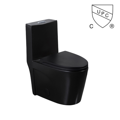 Σιφωνίων διπλή επίπεδη βαλβίδων λουτρών τουαλετών τουαλέτα Csa μεταλλινών μαύρη με 10,5 τραχιά στο Μαύρο