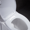 Αμερικανικό τυποποιημένο λευκό τουαλετών ύψους άνεσης της ADA επιμηκυμένο ένα κομμάτι