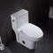 Διπλή επίπεδη επιμηκυμένη ενός κομματιού τουαλέτα με το μαλακό κλείνοντας κάθισμα 1.28gpf/4.8lpf