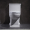 Ενός κομματιού τουαλέτα τουαλετών τουαλετών τυποποιημένη περιζωμένη ύψος με δευτερεύον επίπεδο 4.8LPF
